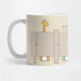 Pervert giraffe Mug